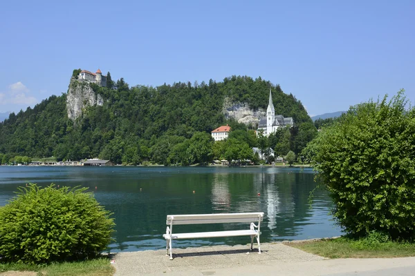 Szlovénia, Bled — Stock Fotó