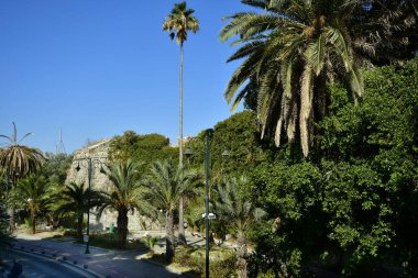 Kos, Greece - September 16, 2025:  Medieval Castle Neratzia in Kos Town