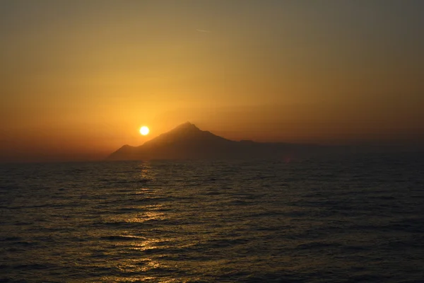 Grecia, tramonto — Foto Stock