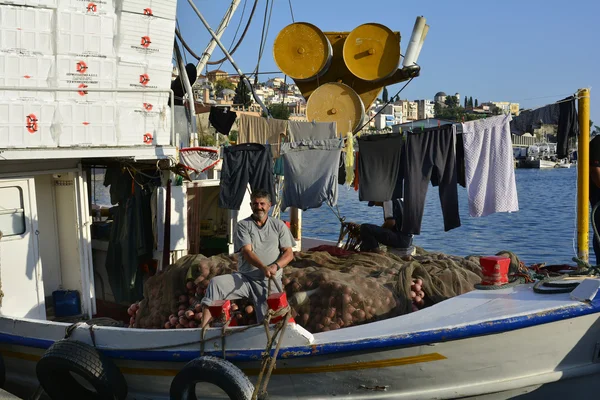 Greece_ Kavala — Stok fotoğraf