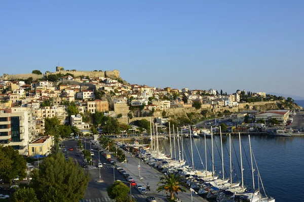 Greece_ városkép a Kavala — Stock Fotó