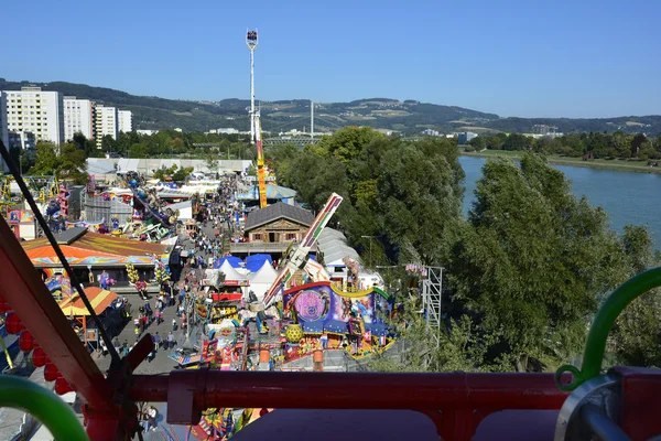 オーバーエスターライヒ州の Austria_Linz_ の首都 — ストック写真