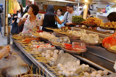 Malezya, Kuala Lumpur sokak gıda