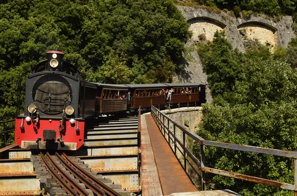 希腊，皮立翁山铁路 — 图库照片