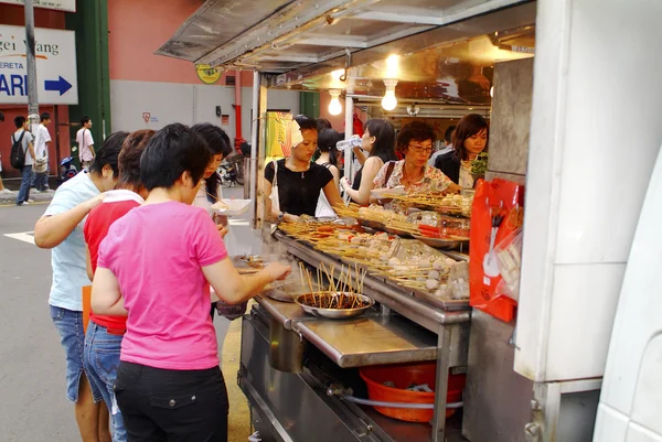 Malasia, comida callejera en Kuala Lumpur —  Fotos de Stock
