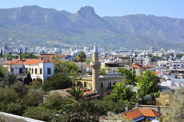 Kypr, Kyrenia, panoráma — Stock fotografie