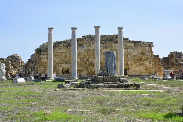 Kypr, starověký Salamis — Stock fotografie