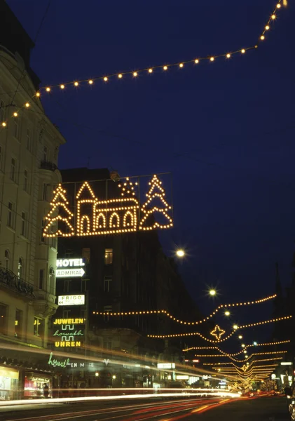Austria, christmas decoration in Vienna — Stock Photo, Image