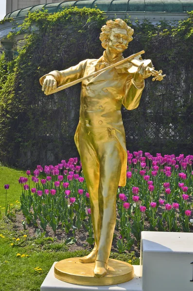 Österrike, Strauss memorial i Wien — Stockfoto