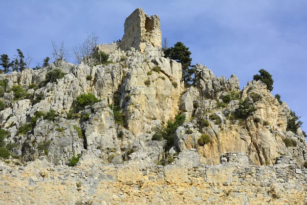 Chipre, Kyrenia, Castelo de Saint Hilarion — Fotografia de Stock