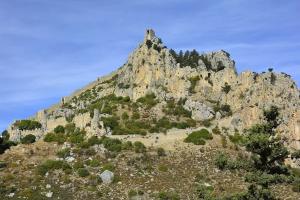 Cypr, Kyrenia, Saint Hilarion zamek — Zdjęcie stockowe