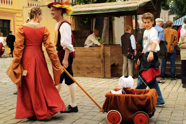 Germany, Bavaria, medieval festival — Stock Photo, Image