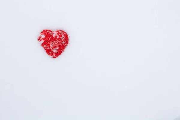 Valentinstag Hintergrund Mit Herzen Ein Paar Dekoratives Herz Ragt Aus — Stockfoto