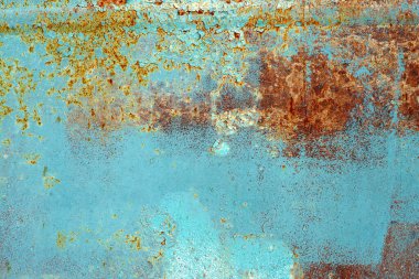 Paslı metal arka plan. Paslı çelik kalay soyut desen.