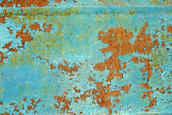 Rusty Metal Grunge Pozadí Zrezivělá Ocel Cín Abstraktní Vzor — Stock fotografie