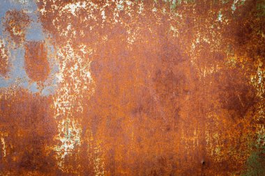 Renkli paslı metal duvar dokusu arka plan için kullanılabilir