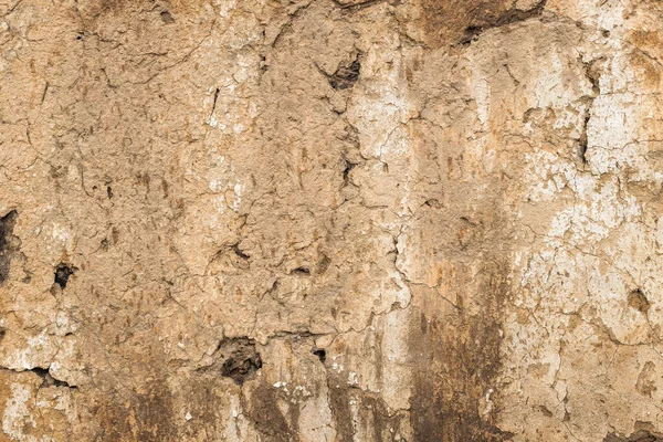 Schöne alte Mauer mit Rissen und Textur — Stockfoto