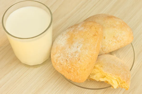 甘いパテとミルク — ストック写真
