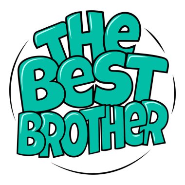 En İyi Kardeş Tipografik Tasarımı