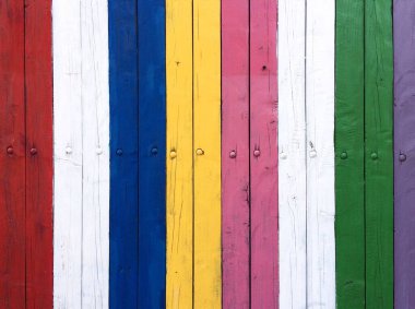 Dikey renkli tahta arka plan