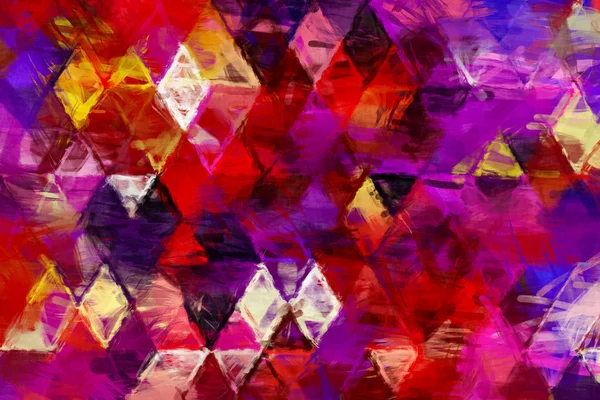 triangle geometry painting abstraction