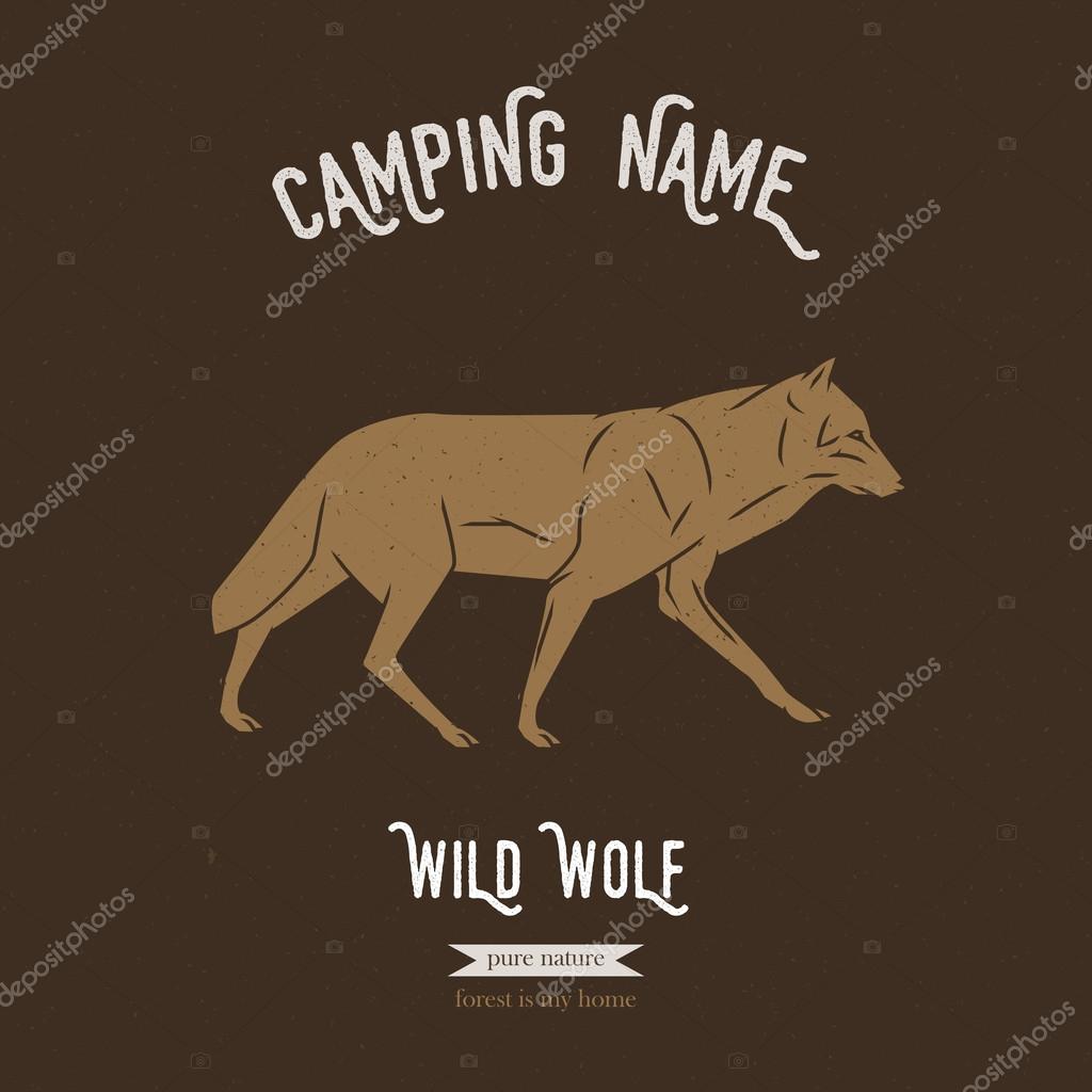 Vektorgrafiken Free Wolf Silhouette Vektorbilder Free Wolf Silhouette Depositphotos