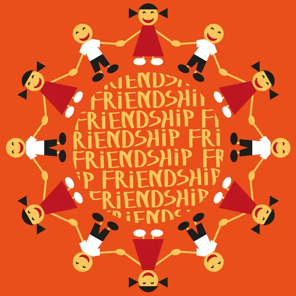 Friendship — Stock Vector