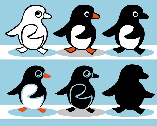 เพนกวิน — ภาพเวกเตอร์สต็อก