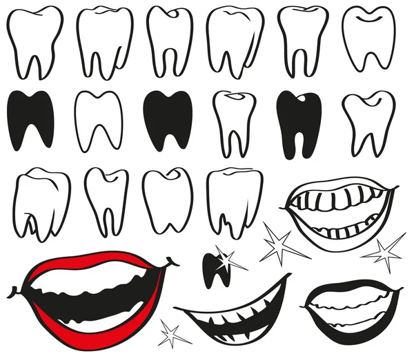 Δόντια — Διανυσματικό Αρχείο