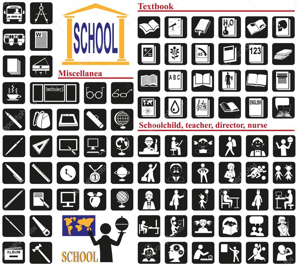 icons school