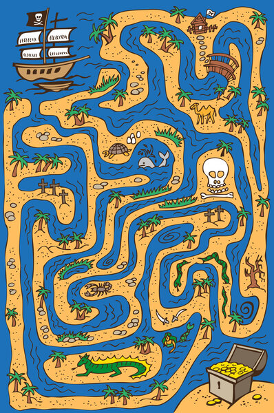Pirate maze