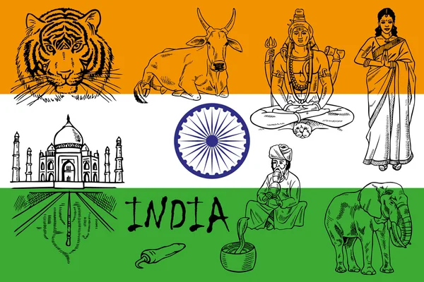 India — Stockvector