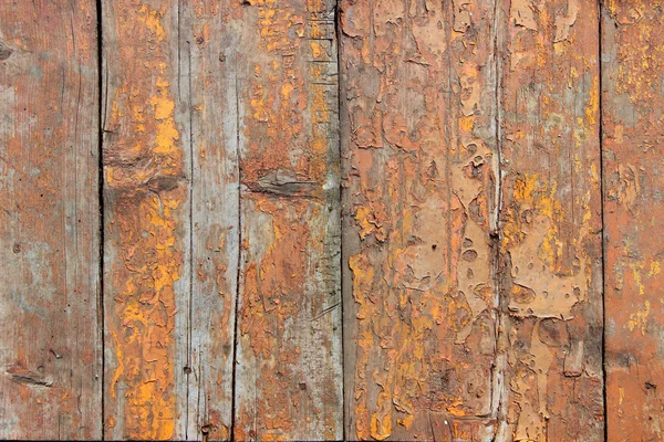 Texture old wood with paint — Stock Photo, Image