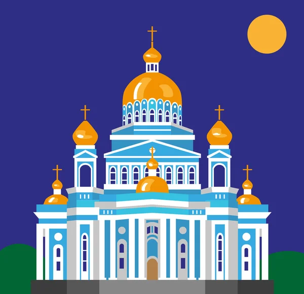 Katedral Ushakov — Stok Vektör