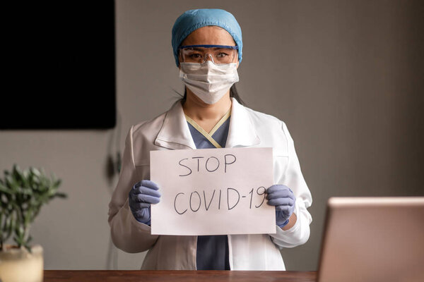 Virus Test Protective Mask Infectious Dangerous Glove Protect Epidemic Wash Royalty Free Stock Images