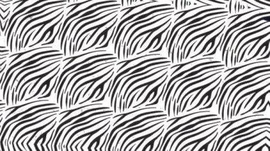 Dokuları ve şekilleri olan birkaç hayvan arka planı.