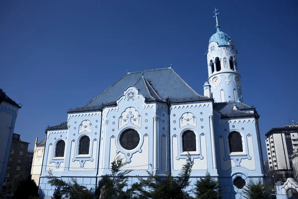 Blaue Kirche — Stockfoto