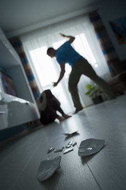 Domestic violence clipart