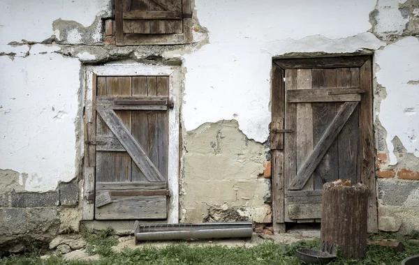 Door to the pigsty — Stock Photo, Image