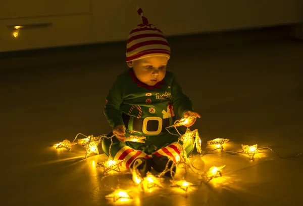 Ayudante de Santa bebé —  Fotos de Stock
