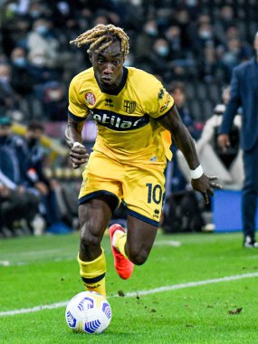 Yann Karamoh (parma) Udinese Calcio ve Parma Calcio 1913 yılındaki Friuli - Dacia Arena Stadyumu, Udine, İtalya, 18 Ekim 2020 - LM / Ettore Griffoni