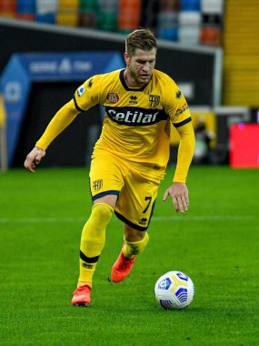 riccardo gagliolo (parma) Udinese Calcio - Parma Calcio 1913 yılındaki Friuli - Dacia Arena Stadyumu, Udine, İtalya, 18 Ekim 2020 - LM / Ettore Griffoni