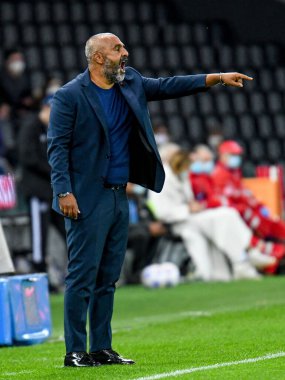 Fabio Liverani (baş antrenör parma calcio) Udinese Calcio - Parma Calcio 1913 yılındaki Friuli - Dacia Arena Stadyumu, Udine, İtalya, 18 Ekim 2020 - LM / Ettore Griffoni