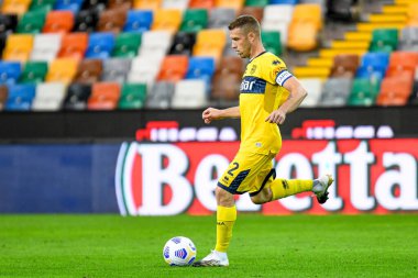 Simone iacoponi (parma) Udinese Calcio ile Parma Calcio 1913 yılındaki Friuli - Dacia Arena Stadyumu, Udine, İtalya, 18 Ekim 2020 - LM / Ettore Griffoni