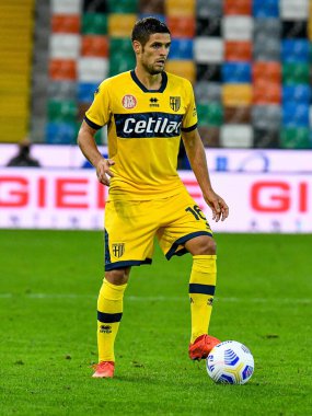 Vincent Laurini (parma) Udinese Calcio - Parma Calcio 1913 Friuli - Dacia Arena Stadyumu, Udine, İtalya, 18 Ekim 2020 - LM / Ettore Griffoni