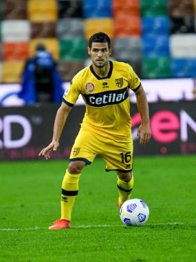 Vincent Laurini (parma) Udinese Calcio - Parma Calcio 1913 Friuli - Dacia Arena Stadyumu, Udine, İtalya, 18 Ekim 2020 - LM / Ettore Griffoni