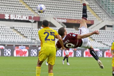 2009 andrea belotti (torino fc) bisiklet tekmesi Torino-Cagliari maçında, 18 Ekim 2020 - LM / Claudio Benedetto