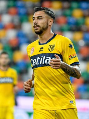 Giuseppe pezzella (parma) Udinese Calcio ve Parma Calcio 1913 yılındaki Friuli - Dacia Arena Stadyumu, Udine, İtalya, 18 Ekim 2020 - LM / Ettore Griffoni