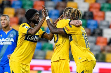 Yann Karamoh (parma), Udinese Calcio-Parma Calcio 1913 maçında İtalya 'nın Udine kentindeki Dacia Arena stadyumunda 18 Ekim 2020 - LM / Ettore Griffoni