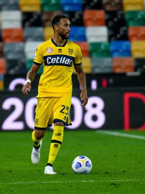 Azevedo Hernani (parma) Udinese Calcio ve Parma Calcio 1913 yılındaki Friuli - Dacia Arena Stadyumu, Udine, İtalya, 18 Ekim 2020 - LM / Ettore Griffoni